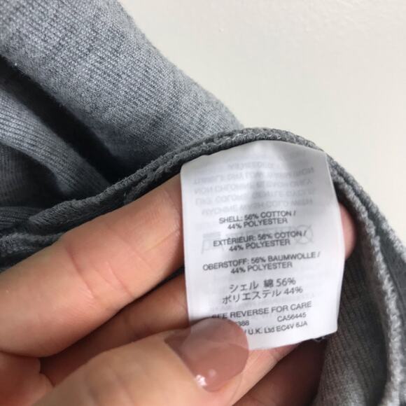 J.Crew Sweatshirt Cardigan Sweater Blazer Jacket Coat Lounge Academia Gray Small - Picture 4 of 6